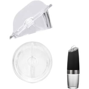2 Pack Dust Cover Cap Replacement Lids for Gravity Electric Salt and Pepper Grinder Mill Set Adjustable Coarseness Battery Powered with LED Light Version Automatic Shakers