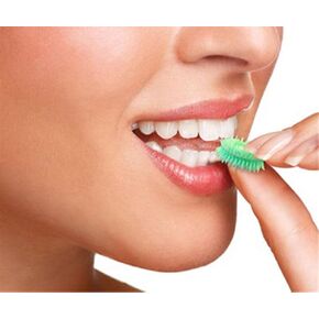 The World's Smallest Toothbrush, Sugar-Free Portable Disposable Mini Carry Chewing Type Toothbrush Saving Time No Water Needed