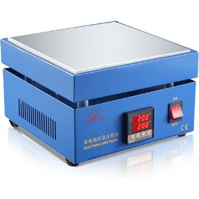110V 850W Soldering Hot Plate LED Microcomputer Electric Preheat Soldering Station Welder Hot Plate Rework Heater Lab 200X200mm Plate