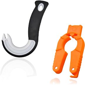 NIIIYTYB Easy Open Ring Pull Can Opener and Water Bottle Opener Pop Top Tab Puller Simple Tool for Soda Tabs Lid Lifter Tin Can Ideal for Protecting Nails and Folks with Joint Pain or Arthritis