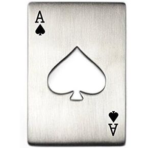 Credit Card Size Casino Poker Shaped Bottle Opener (1)