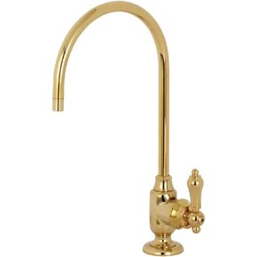 Kingston Brass KS5192BAL Heirloom Single-Handle Water Filtration Faucet, Polished Brass