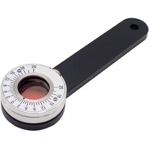 iDili Optical Phoria Tester Ophthalmic Recessive Strabismus Testing Tools Prism Diopters Convergiometer Portable Maddox Rod Rotating