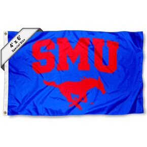 College Flags & Banners Co. SMU 4 ft x 6 ft Flag