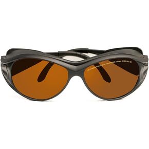 Laser Safety Glasses OD5+ 190-540nm & 800-1700nm - Yag, Blue, Green Laser and UV Light Eye Protection Laser Goggles for 405nm, 445nm, 450nm,532nm, 808nm, 980nm, 1064nm, 1080nm, MCWlaser