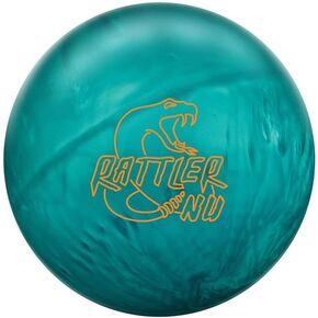 Bowlerstore Products Radical PRE-DRILLED Rattler NU Bowling Ball - Teal 15lbs