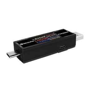 SEQURE USB Tester 4.5-30V LCD Digital Multimeter Volt-Ammeter Power Meter Type C Current Detector