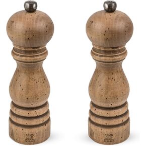 Peugeot Paris Antique Salt And Pepper Mill Set 7"