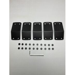 XD XD811 FINS 17X8 +10MM BLACK (5PK) - 811FIN78010ABS