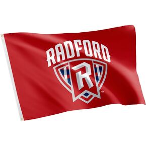 Desert Cactus Radford University RU Flag - 3 x 5 Feet Highlanders Banner, Indoor/Outdoor Durable Fabric, 100% Polyester Design (Style 1)