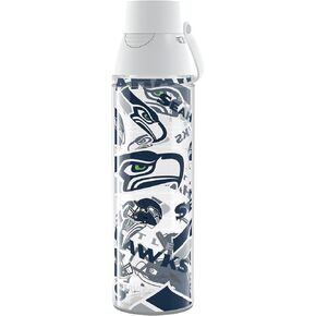 Tervis NFL Seattle Seahawks - في جميع أنحاء الولايات المتحدة الأمريكية مصنوعة في الولايات المتحدة الأمريكية كوب سفر معزول معجل.