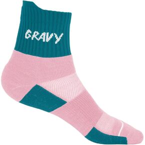 Gravy Style Colorful Merino Wool Performance Blend Hiking Cushion Socks, Compact Crew Thermal Warm Winter Shoe Boot Men Women