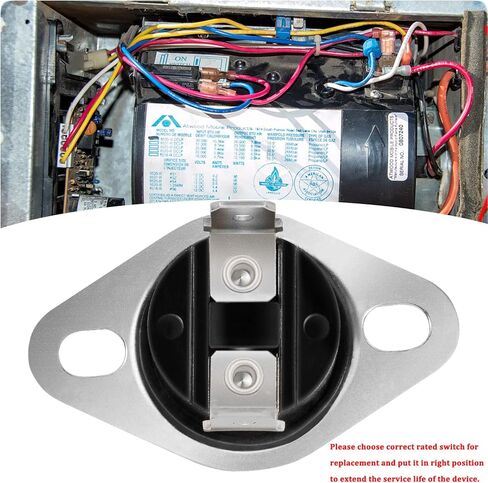 Bonbo 31091 Limit Switch لـ Atwood ، Flame Hydro ، RV Furnace Switch ارتفاع درجة الحرارة 190 ℉ in Kuwait