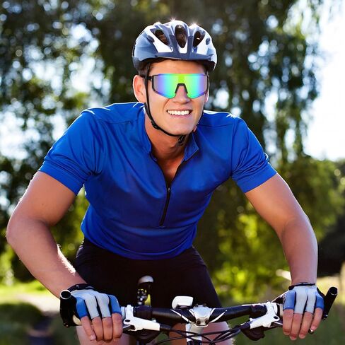 نظارات ركوب الدراجات رجالي نساء نظارات رياضية للرياضات ل MTB Road Bike Bike Baseball UV400 حماية in Kuwait