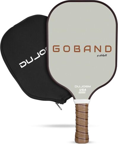 Pickleball Paddle, Carbon Fiber Pickleball Paddle with PP Honeycomb Structure, Lightweight Pickleball Racket with Cushioned Handle, USAPA Approved, Large Sweet Spot, Paddle Cover (GOBAND-TX) in Saudi Arabia