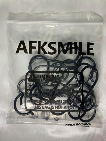 AFKSMILE 10 Pack Hanging S Hooks, Shaped Kitchen S Hooks for Versatile Hanging, Heavy Duty and Rustproof Metal Hooks for Kitchen, Bathroom, Garage, and Closet Organization in Saudi Arabia