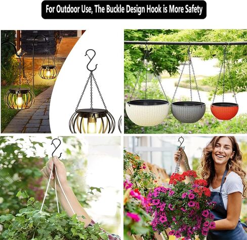 AFKSMILE 10 Pack Hanging S Hooks, Shaped Kitchen S Hooks for Versatile Hanging, Heavy Duty and Rustproof Metal Hooks for Kitchen, Bathroom, Garage, and Closet Organization in Saudi Arabia