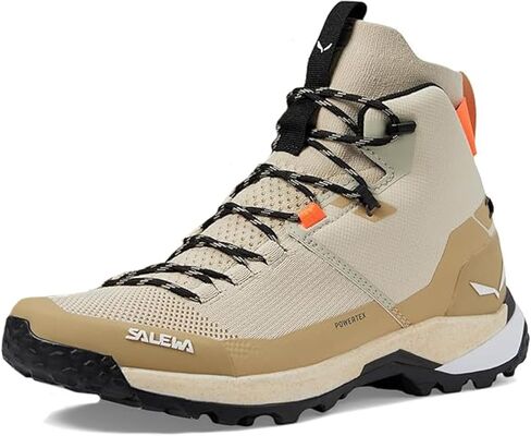 Salewa Women's Puez Knit Mid Powertex Boot Trail Trail Trail للمشي لمسافات طويلة والرحلات in Kuwait