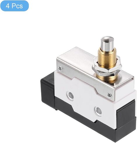 uxcell Limit Switch Roller Plunger D4MC-5000 Mount 1NC+1NO 3D Printer Door Switch Metal Momentary Switch 4 Pcs in Saudi Arabia
