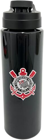 sude Squeeze Do Corinthians Garrafa de plástico 750ml Licenciado e Oficial Presente Corinthiano - Corinthians Licensed Squeeze Bottle in Saudi Arabia