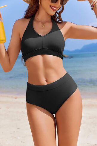 Ai'Mage Womens Bikini مجموعات السيطرة على البطن Swimsuits الرسن 2 قطعة بدلة السباحة 2025 in Saudi Arabia