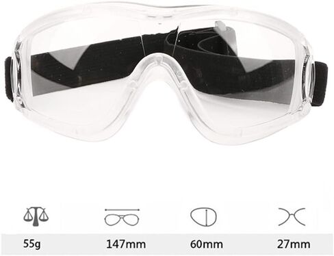 Fx-miRo Safety Glasses,Protective Goggles Anti fog and UV, Protection Work Goggles Seal Spectacles for DIY, Lab,Outdoor in Saudi Arabia