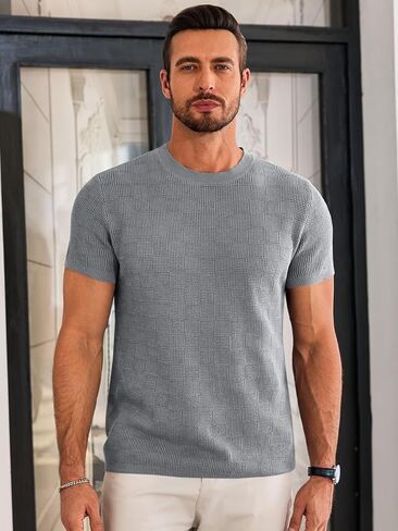 Runcati Mens متماسكة القمصان قصيرة الأكمام in Kuwait