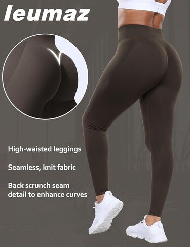 Amplify Scrunch Butt Lifting Leggings for Women Seamless Leggings Workout Leggings High Waist Tummy Control Yoga Pants in Kuwait