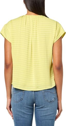 Calvin Klein Women's Short Sleeve Jaquard Sweater in Saudi Arabia