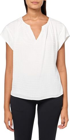 Calvin Klein Women's Short Sleeve Jaquard Sweater in Saudi Arabia