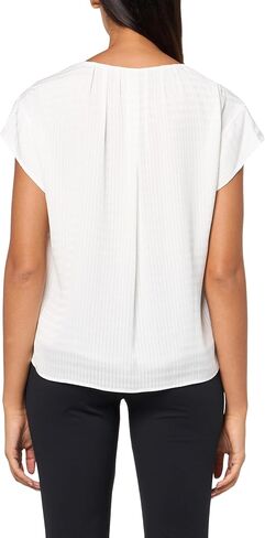 Calvin Klein Women's Short Sleeve Jaquard Sweater in Saudi Arabia
