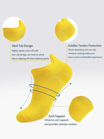 Mens Ankle Socks Athletic Running Socks 5 Pairs Thin Short Socks Shallow Breathable Socks Quick Dry Boat Socks in Saudi Arabia