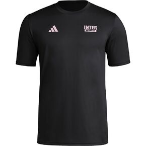 adidas Men's Inter Miami CF Local Warp Pre-Game Short Sleeve T-Shirt
