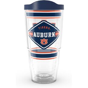 Tervis Auburn Tigers - أول سلسلة مصنوعة في الولايات المتحدة الأمريكية كوب سفر معزول مع عزل معزول.