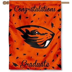 College Flags & Banners Co. Oregon State Beavers Graduation Gift Banner Flag