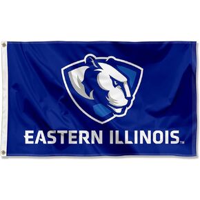 College Flags & Banners Co. Eastern Illinois Panthers New Logo Flag