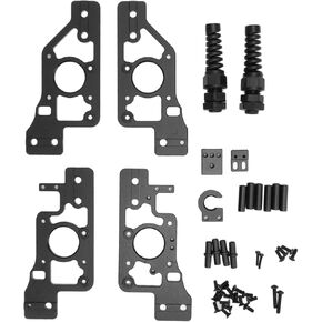3D Printer Accessories Aluminum Alloy AB Motor Mount Kit for VORON 2.4 R2 V2.0, High Accuracy, with Bearing Shafts, for Y Axes Limit Switches, and M12x1.5 Cable Connectors