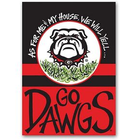 Magnolia Lane UGA Bulldogs 40X28 House Flag