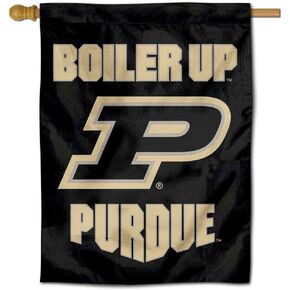 College Flags & Banners Co. Purdue Boiler Up Double Sided House Flag