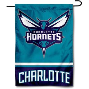 WinCraft Charlotte Hornets Double Sided Garden Flag