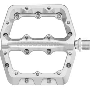 Waveform Aluminum Pedals - Large - Black (Raw Silver, Large)