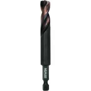 IRWIN Tools 1871043 Impact Performance Series 7/16-Inch Turbomax Black and Gold Drill Bit