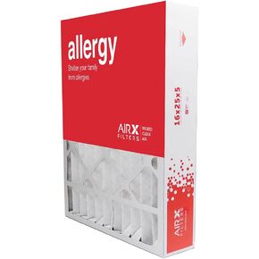 AIRx Filters 16x25x5 MERV 11 HVAC AC Furnace Air Filter Replacement for Honeywell FC100A1029 CF200A1008 CF200D1625, Allergy 1-Pack, Made in the USA