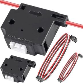 Filament Detection Sensor 3D Printer Accessories Filament Break Detection Sensor Module with 1M Cable for 3D Printer PLA Filament 1.75mm, 2 pcs