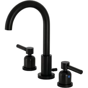 Kingston Brass FSC8920DL Concord Widespread Bathroom Faucet, 10 x 5.38 x 10.06, Matte Black
