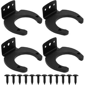 ARTIBETTER Microphone Holder for Mic Stand 4pcs Microphone Wall Hanger Wall Mounted Mic Holder Bracket Rack Clamp for Home Office Microphone Accessories Mic Holder for Stand