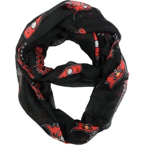 Littlearth Tampa Bay Buccaneers NFL Sheer Infinity Scarf