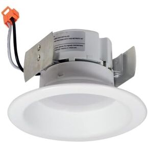 Nora Lighting NOX-43127 4" LED Decorative Trim, White/White