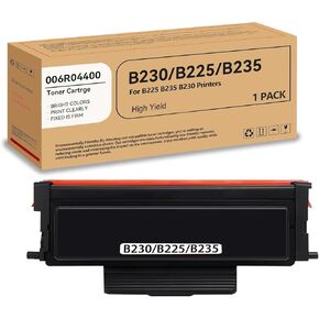 B230 B225 B235 Black Toner Cartridge [with New Chip] High Capacity Replacement for 006R04400 006R04401 Toner Compatible for Xerox B230 B225 B235 Printers (1-Pack)
