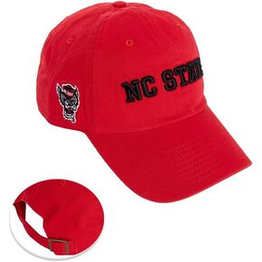 Desert Cactus North Carolina State University Baseball Hat NCSU Wolfpack Brimmed Embroidered Cap Adjustable Cloth Strap TypeC
